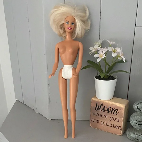 1966 Mattel Barbie Doll Dancer with thick blonde short hair elegant - Picture 6 of 8